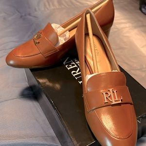 Ralpen Lauren Brendi-PM  toffee shoes.